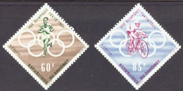 1964-Dahomey (MNH=**) S.2v." Olimpiadi Di Tokyo"cat.Yvert 2013 Euro 5 - Bénin – Dahomey (1960-...)