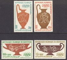 1964-Mauritania (MNH=**) S.4v." Olimpiadi Di Tokyo" - Mauritanië (1960-...)