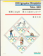 1964-Polonia (MNH=**) Foglietto S.4v." Olimpiadi Di Tokyo" - Sonstige & Ohne Zuordnung