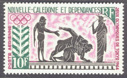 1964-Nuova Caledonia (MNH=**)s.1v." Olimpiadi Di Tokyo" - Ungebraucht