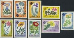 1961-Romania (MNH=**) Non Dentellati S.9v."centenario Del Giardino Botanico A Bu - Andere & Zonder Classificatie