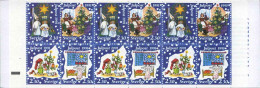1991-Svezia (MNH=**) Libretto 12 Valori "Natale"cat.Unificato Euro 10,5 - Andere & Zonder Classificatie