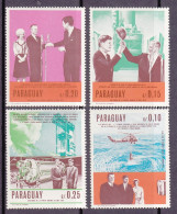1967-Paraguay (MNH=**) S.4v."Kennedy, Spazio" - Paraguay