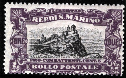 1918-San Marino (MNH=**) L.2 Pro Combattenti - Neufs