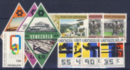 1976-Venezuela (MNH=**) Lotticino 4 Serie 11 Valori - Venezuela