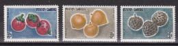 1962-Cambogia (MNH=**) S.3v."Frutta" - Cambodja