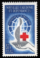 1963-Nuova Caledonia (MNH=**) 37fr. Croce Rossa - Unused Stamps