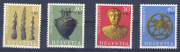 1972-Svizzera (MNH=**) Serie 4 Valori Pro Patria - Autres & Non Classés