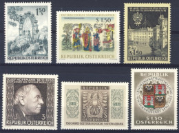 1966-Austria (MNH=**) 6 Valori - Autres & Non Classés