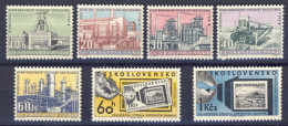 1960-Cecoslovacchia (MNH=**) 2 Serie 7 Valori - Autres & Non Classés