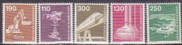 1982-Germania (MNH=**) S.5v."Industria E Tecnica"catalogo Unificato Euro 16 - Andere & Zonder Classificatie