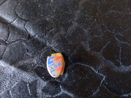 Petite Insigne Broche, Supportes De L'AS Béziers Rugby émaillé, Fraisse Demey Paris - Rugby