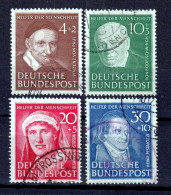 1951 GERMANIA Beneficenza 2 Emissione Serie Completa Usata - Used Stamps