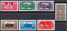 1929- (MNH=**) ERITREA Montecassino Serie Completa Nuova Senza Traccia Linguella - Erythrée