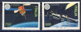 1991-Italia (MNH=**) Serie 2 Valori Telecomunicazioni Europa - 1946-60: Mint/hinged