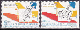 1992-Guinea Equatoriale (MNH=**) S.2v."giochi Olimpici Di Barcellona" - Equatoriaal Guinea