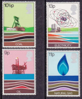 1978-Gran Bretagna (MNH=**) S.4v."risorse Energetiche" - Ungebraucht