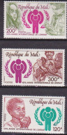 1979-Mali (MNH=**) S.3v."anno Internazionale Dell'infanzia"catalogo Yvert Euro 3 - Malí (1959-...)