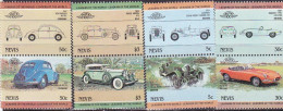 1984-Nevis (MNH=**) S.8v."automobili,seconda Serie" - Amerika (Varia)