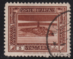 1932-Somalia (O=used) 5c. Pittorica - Somalië
