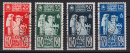 1934-Emissioni Generali (O=used) Serie 4 Valori Fiera Di Milano (42/5) - Amtliche Ausgaben
