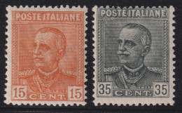 1929-Italia (MNH=**) Serie 2 Valori (240/41) - Ongebruikt