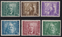 1938-Italia (MLH=*) Posta Aerea Serie 6 Valori Impero - Neufs