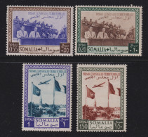 1951-Somalia A.F.I.S. (MLH=*) Serie 4 Valori 1°Consiglio Territoriale - Somalie (AFIS)