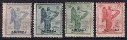 1922-Eritrea (MNH=**) Serie 4 Valori Vittoria (50/3) - Erythrée