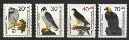 1973-Germania (MNH=**) Serie 4 Valori Uccelli - Other & Unclassified