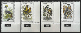 1980-Transkei (MNH=**) Serie 4 Valori Uccelli - Transkei