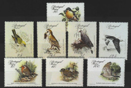 1988-Madera  (MNH=**) Serie Otto Valori Uccelli - Madeira