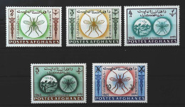 1964-Afghanistan (MNH=**) Lotta Alla Malaria Zanzara - Afghanistan