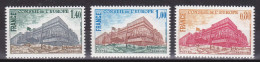 1977-Francia (MNH=**) Servizio S.3v."Consiglio D'Europa,palazzo Del Consiglio Di - Ongebruikt