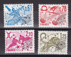 1978-Francia (MNH=**) Preannullati S.4v."Segni Dello Zodiaco" - Unused Stamps