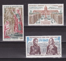 1973-Francia (MNH=**) S.3v."Storia Di Francia" - Unused Stamps