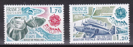 1979-Francia (MNH=**) S.2v." Europa C.E.P.T" - Ungebraucht