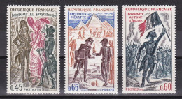 1972-Francia (MNH=**) S.3v."Storia Di Francia" - Nuevos