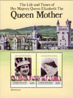 1985-Union Island St.Vincent (MNH=**) Foglietto S.2v."Anniversary Of The Queen M - St.Vincent (1979-...)