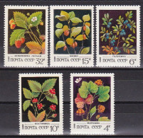 1989-Russia (MNH=**) S.4v."Orchidee" - Sonstige & Ohne Zuordnung