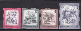 1975-Austria (MNH=**) S.4v."Paesaggi" - Altri & Non Classificati