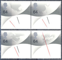 1999-Gran Bretagna (MNH=**) S.4v."Cronometrando Il Millennio" - Nuovi