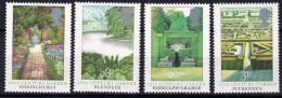 1983-Inghilterra (MNH=**) S.4 Valori Giardini Inglesi - Unused Stamps