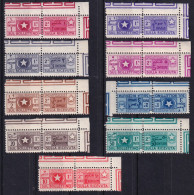 1950-Somalia AFIS (MNH=**) Pacchi Postali S.9 Valori Con Bordo Di Foglio - Somalie (AFIS)