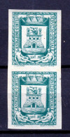 1945 (MNH=**) EMISSIONI LOCALI Castiglione D Intelvi Stemma C.50 Verde Grigio Co - Emissioni Locali/autonome