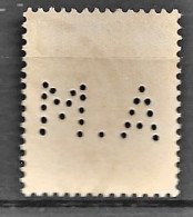 1929circa-PERFORATI/PERFIN A.M Su Imperiale Lire 1,25 - Marcophilia