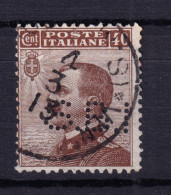 1908 Circa PERFIN S.B.I. (Soc Bancaria Italiana) Su Michetti C.40 Usato - Afgestempeld