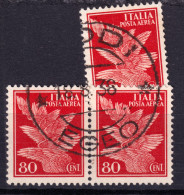 1936 EGEO Annullo Quasi Completo Formato Da Rodi/Egeo (18.6) Posta Aerea Singolo - Afgestempeld
