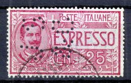 1903 Circa PERFIN S.V./et C. (S. Venturi Et C.) Su Espresso C.25 Usato - Afgestempeld