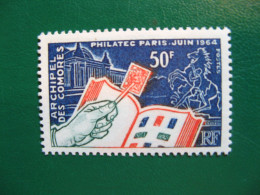 COMORES YVERT POSTE ORDINAIRE N° 32 TIMBRE NEUF** LUXE COTE 6,00 EUROS - Unused Stamps